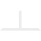 Ekena Millwork Portland Architectural Grade PVC Gable Bracket, 108"W x 54"H x 4"D x 6"F, 12/12 Pitch GBP108X54X0406POR00 - alternate 4